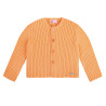 Rib cardigan PEACH