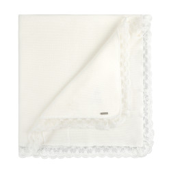 Garter stitch shawl with...