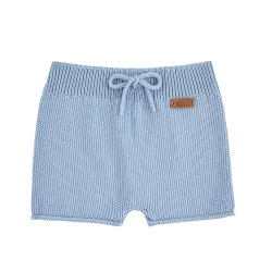 Shorts jogger in punto riso...