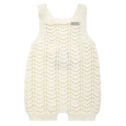 Tutina traforato zigzag LATTE
