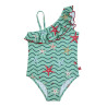 Maillot de bain upf50 into the blue asimetrique MENTHE