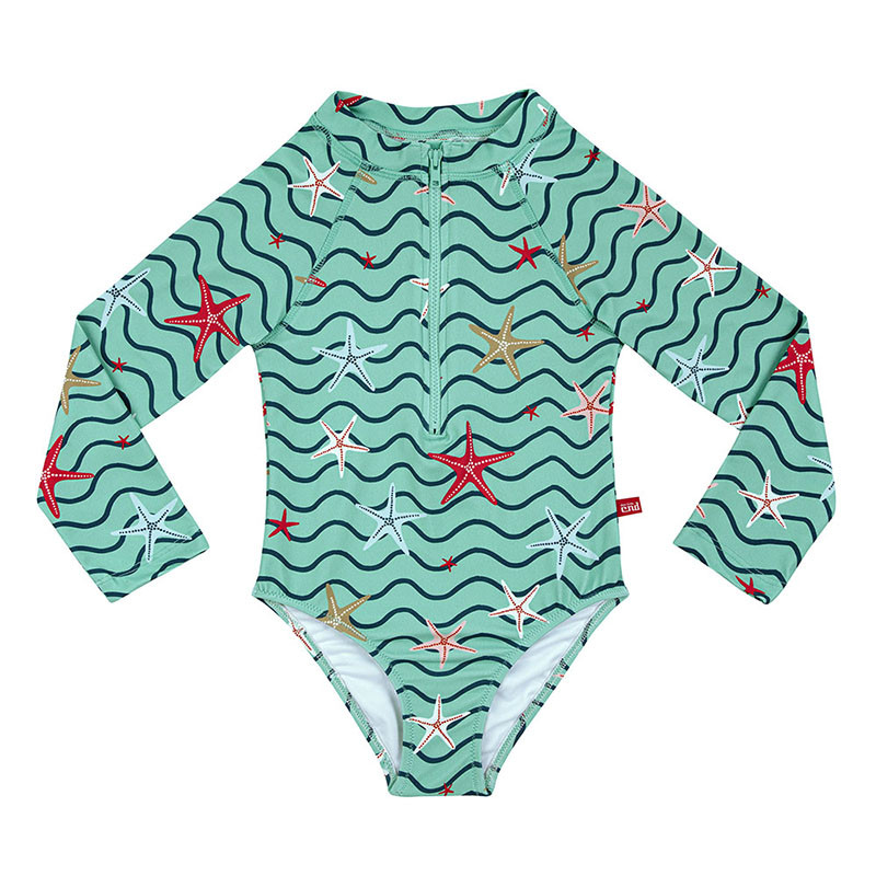 Costume bagno upf50 into the blue maniche lunghe MENTA