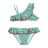 Bikini upf50 into the blue escot asimètric MENTA