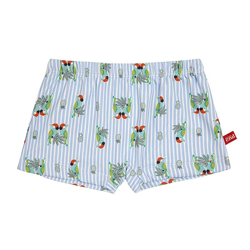 Boxer da mare upf50 little tropic CELESTE