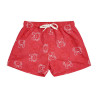 Boxer da mare upf50 tessuto ecowave crabfamily ROSSO