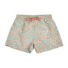 Boxer da mare tessuto upf50 flower power PEONIA