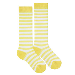 Chaussettes hautes à...