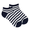 Chaussettes invisibles à rayures kodak