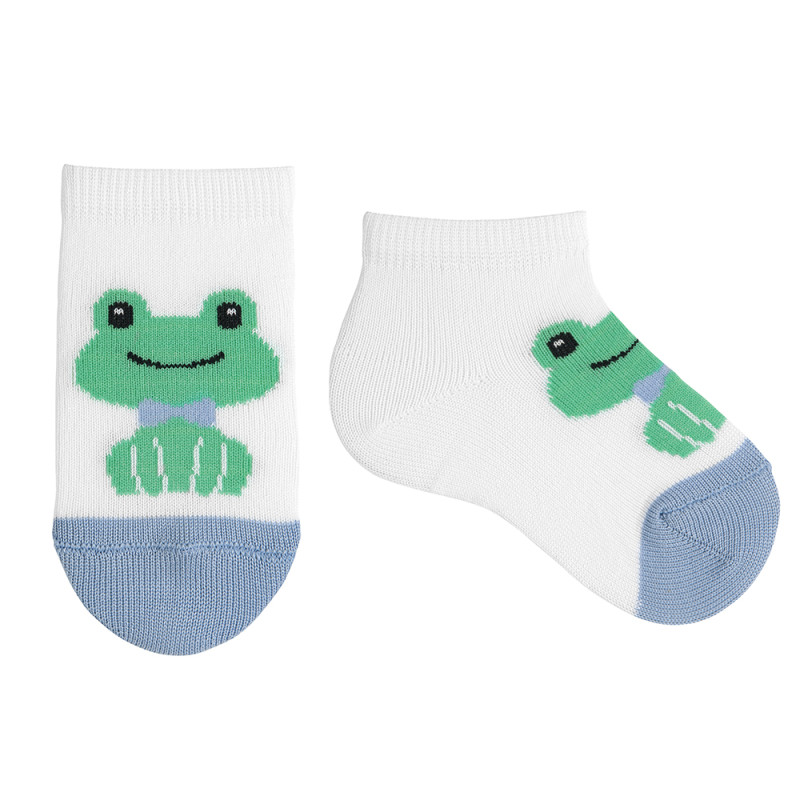 Socquettes fantaisie grenouille