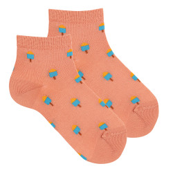Socquettes fantaisie glaces