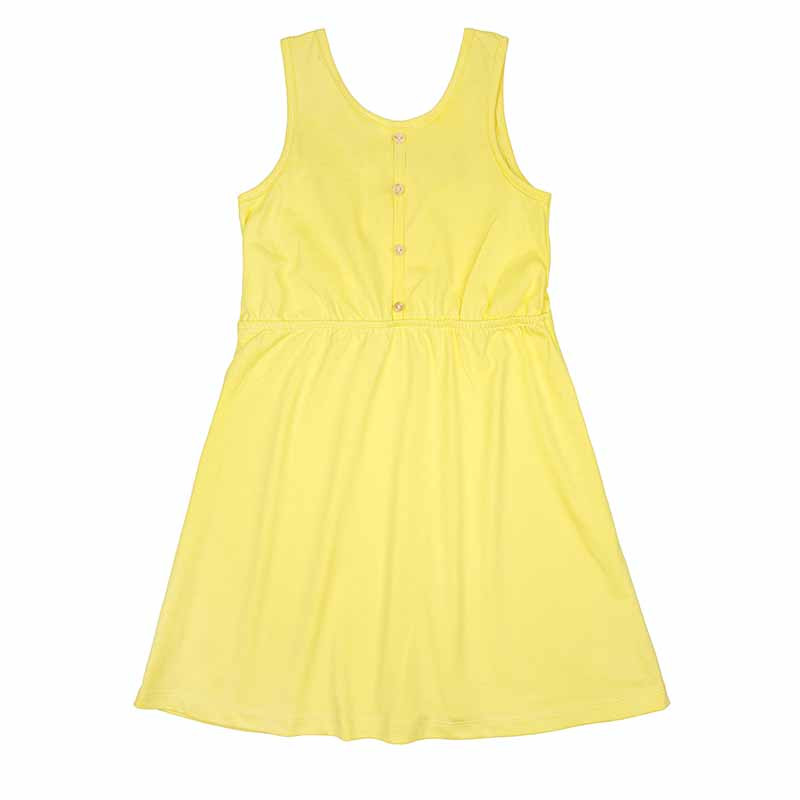 Vestit de tirants amb esquena de fantasia LIMONCELLO
