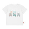 Camiseta manga corta flower power NATA