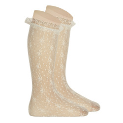 Mini collants avec blonde...