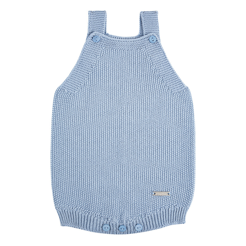 Sand stitch rompersuit BLUISH