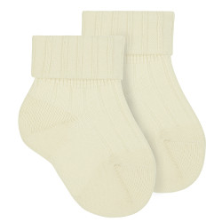 Rib socks with...