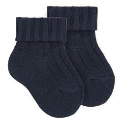 Rib socks with...