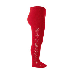 Warm cotton tights with...