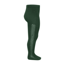 Warm cotton tights with...