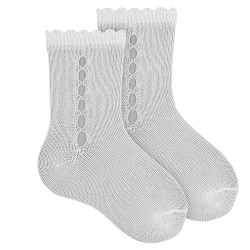Chaussettes perle ajourée...