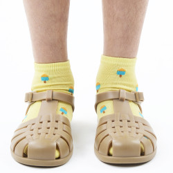Socquettes fantaisie glaces