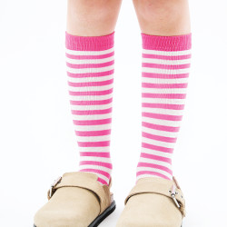 Chaussettes hautes à...