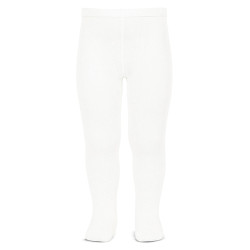 Spring cotton tights WHITE