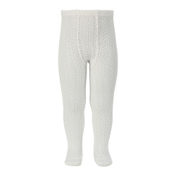 Collants en coton perle...
