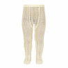 Collants en coton perle ajourés BEURRE