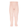 Collants en coton perle ajourés NUDE