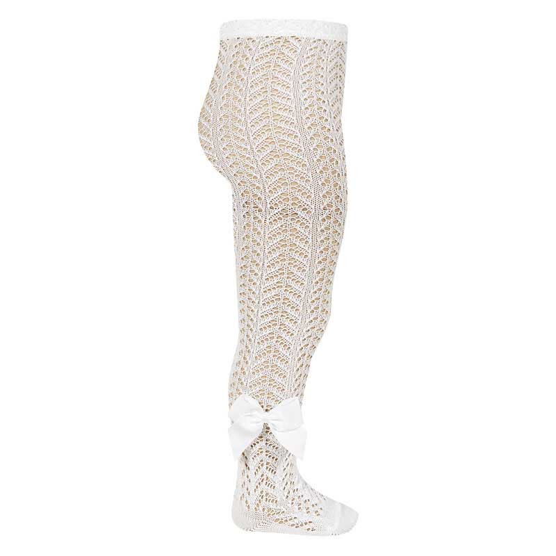 Leotards calats de perlé amb llaç grogrén lateral NATA