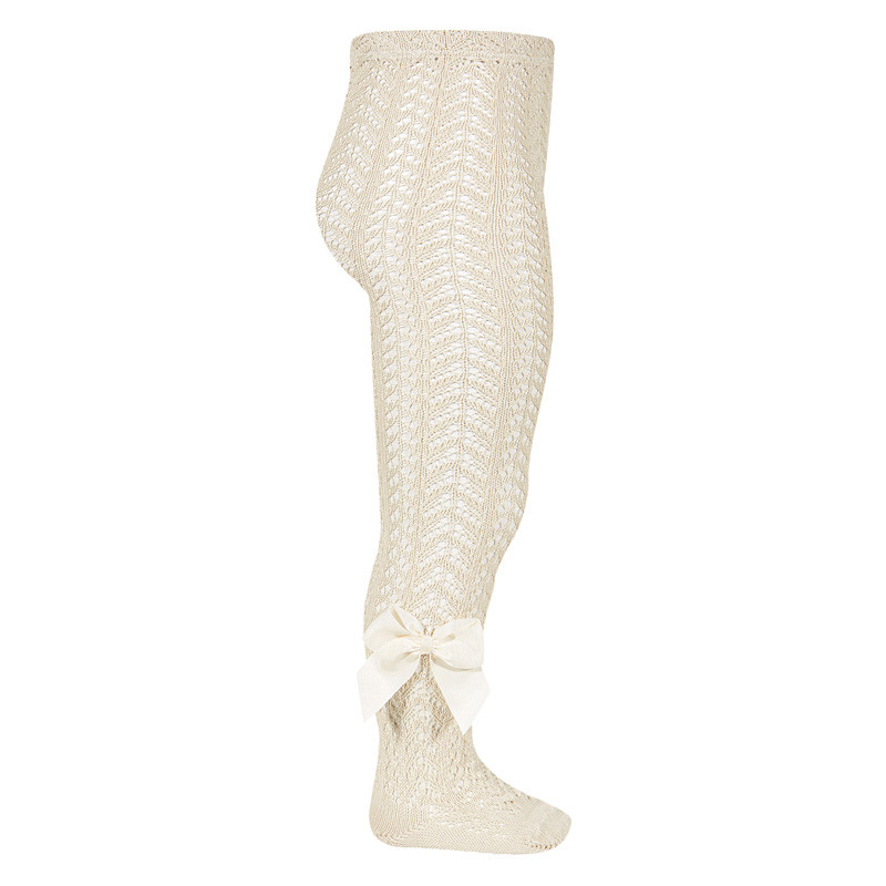 Leotards calats de perlé amb llaç grogrén lateral LLI