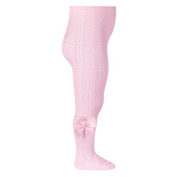 Collants ajourés perle et...