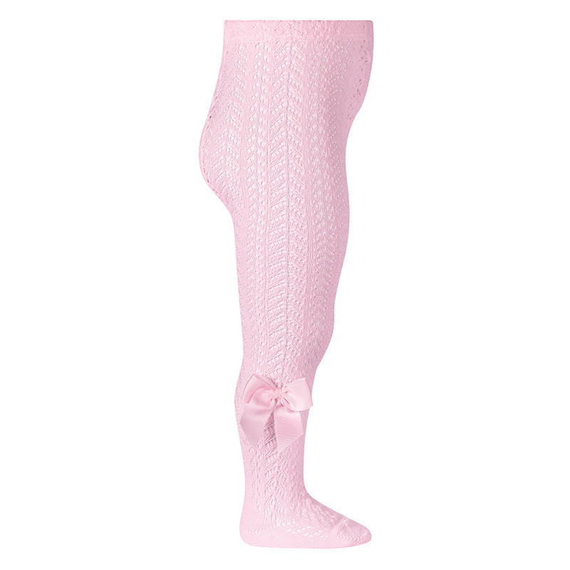 Leotards calats de perlé amb llaç grogrén lateral ROSA