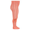 Calzamaglia perle traforata con fiocco grosgrain PEONIA