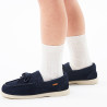 Ceremony tactel socks with side pattern