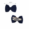 Clip cabell nadó amb llaç otoman (pack 2unitats) BLAU MARI