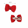 Clip cabell nadó amb llaç otoman (pack 2unitats) VERMELL