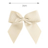 Hair clip with grosgrain bow LINEN
