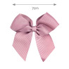 Fermaglio capelli con fiocco grosgrain ROSA PALLIDO