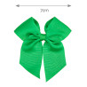 Fermaglio capelli con fiocco grosgrain VERDE PRATO