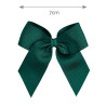 Fermaglio capelli con fiocco grosgrain VERDE BOTTIGLIA