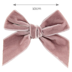 Hair clip with velvet bow IRIS