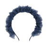 Diadema tul fruncido LAPISLAZULI