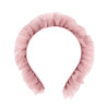 Tulle ruffle diadem PALE PINK