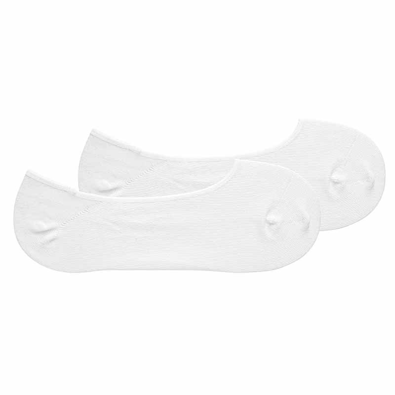 Salvapiedi in cotone da uomo BIANCO