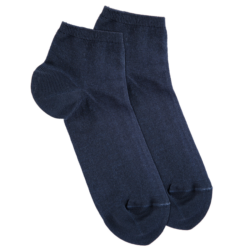 Calze in cotone elasticizzato da uomo BLU