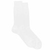 Calze da riposo in cotone per uomo BIANCO