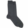 Calze da riposo in cotone per uomo GRIGIO SCURO