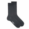 Chaussettes printemps anti-pression homme en modal GRIS FONCE