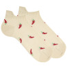 Chaussettes invisibles homme fantaisie chili LIN